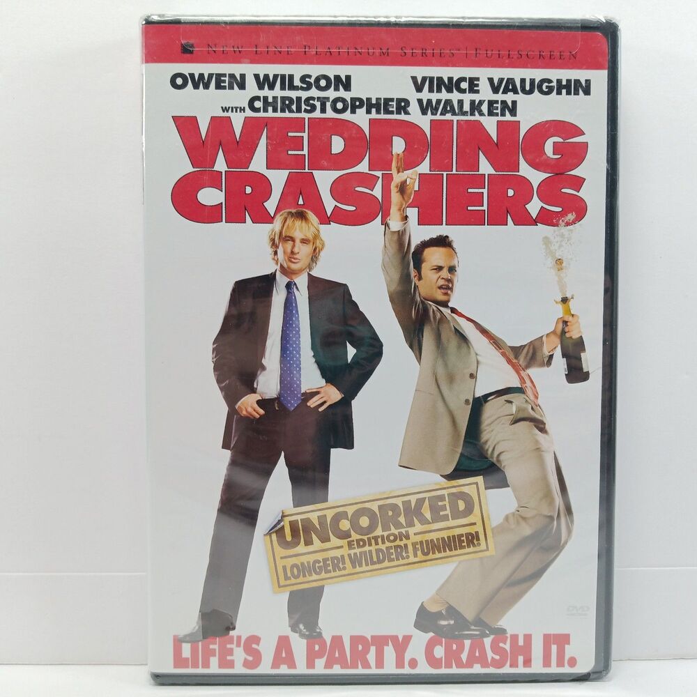 Wedding Crashers Uncorked Edition Full Screen New Line Platinum Series DVD Video